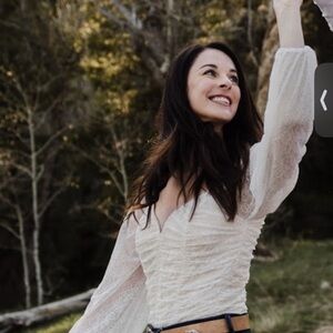 Lulu's White Lace Bodysuit